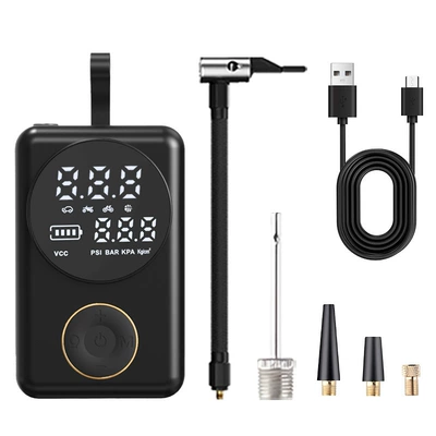 New Car Air Pump High-Power Electric Air Pump Car Portable Road Car Tire Car Air Pump (Hava nasosu) - zy-5650y-19-cylinder-wireless-model-2000mah