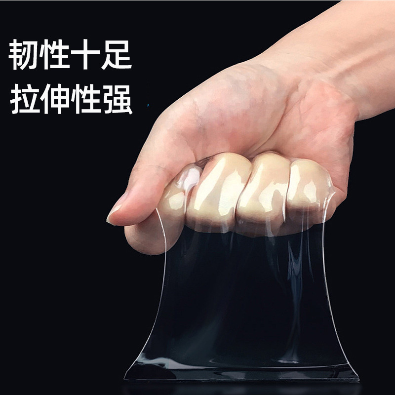 Cinta mágica Nano de dispensación redonda resistente de alta temperatura impermeable adhesiva de doble cara de acrílico transparente de alta viscosidad de la cinta de doble cara