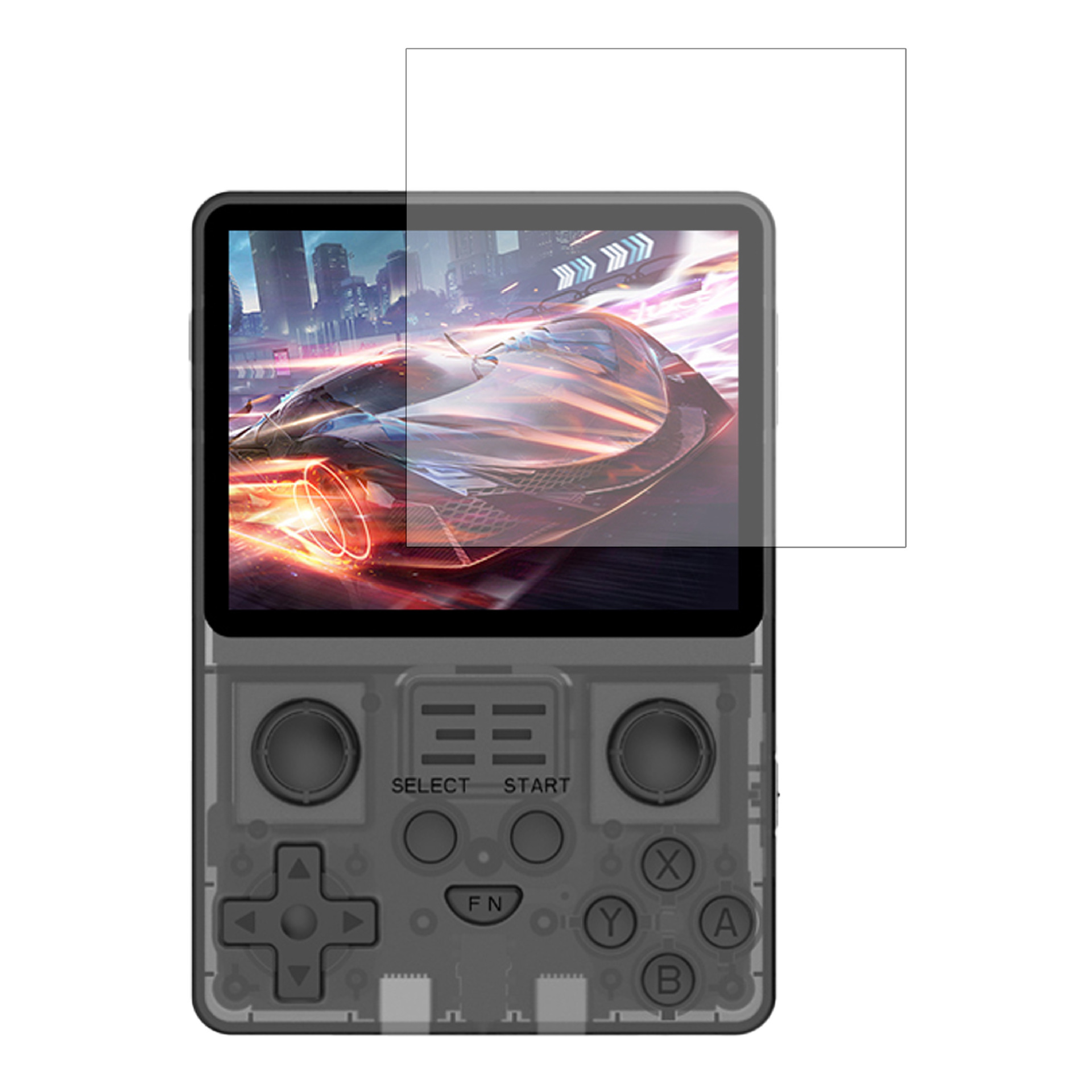 Película protectora para consola de juegos Paojitang RGB20S Película templada para computadora de mano R36S Película de alta definición 9H de alta calidad