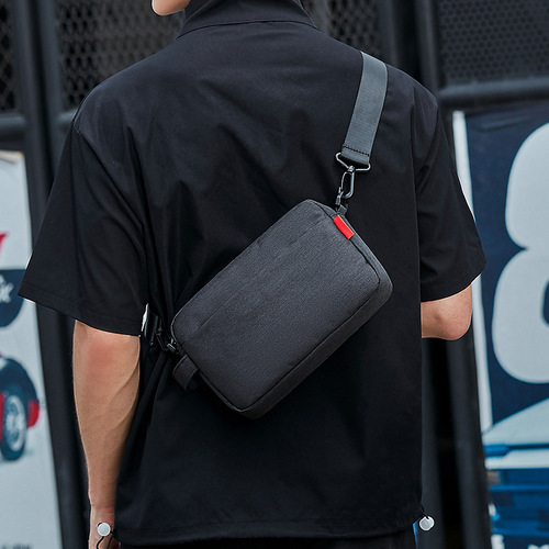 Men's Postman Bag Small New Fashion Functional Crossbody Bag Casual Unisex Shoulder Bag for Men Summer Sports Backpack for Women