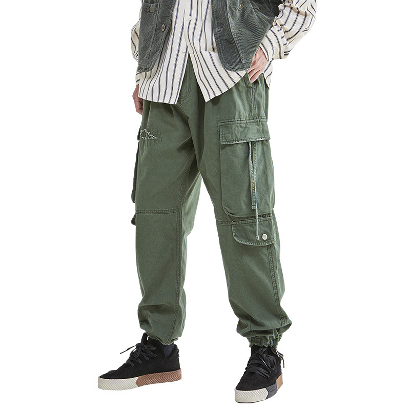 Men's Clothing Thai King Men's Wear Tide Brand Overalls Men 2024 Autumn New Men's Pants Youth Printed Casual Pants_voghion.com