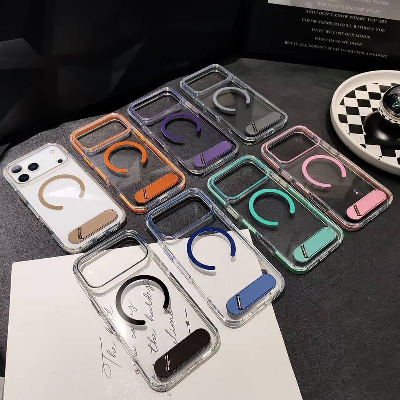 适用高透支架苹果iPhone17promax亚克力磁吸17air手机壳16p保护套|undefined