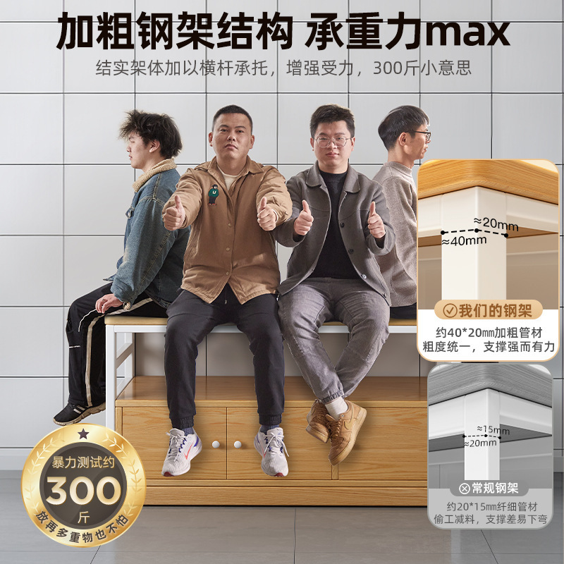 Estantes multifuncionales para cocina, gabinetes, mesas de corte de piso, mesas de trabajo, gabinetes de almacenamiento de microondas de varios pisos, gabinetes de borde estrecho