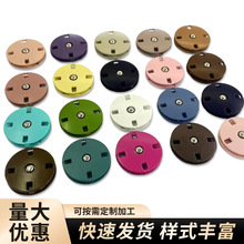 现货21mm彩色金属暗扣扣子高档毛呢大衣风衣隐形摁扣防走光按扣