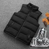 Демисезонный жилет на синтепоне с пухом пули, мужской корейский стиль casual, плюс размеры M–6XL, легкий тёплый