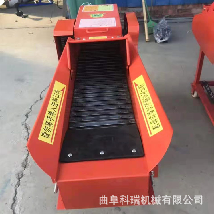 科瑞喂牛羊铡草机 养殖场青储饲料打草机 大型牧草粉碎揉丝机