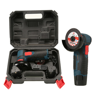 Cross-Border New Model 3inch Lithium Battery Angle Grinder Mini Small Household Handheld Cutting Machine Polisher Wholesale