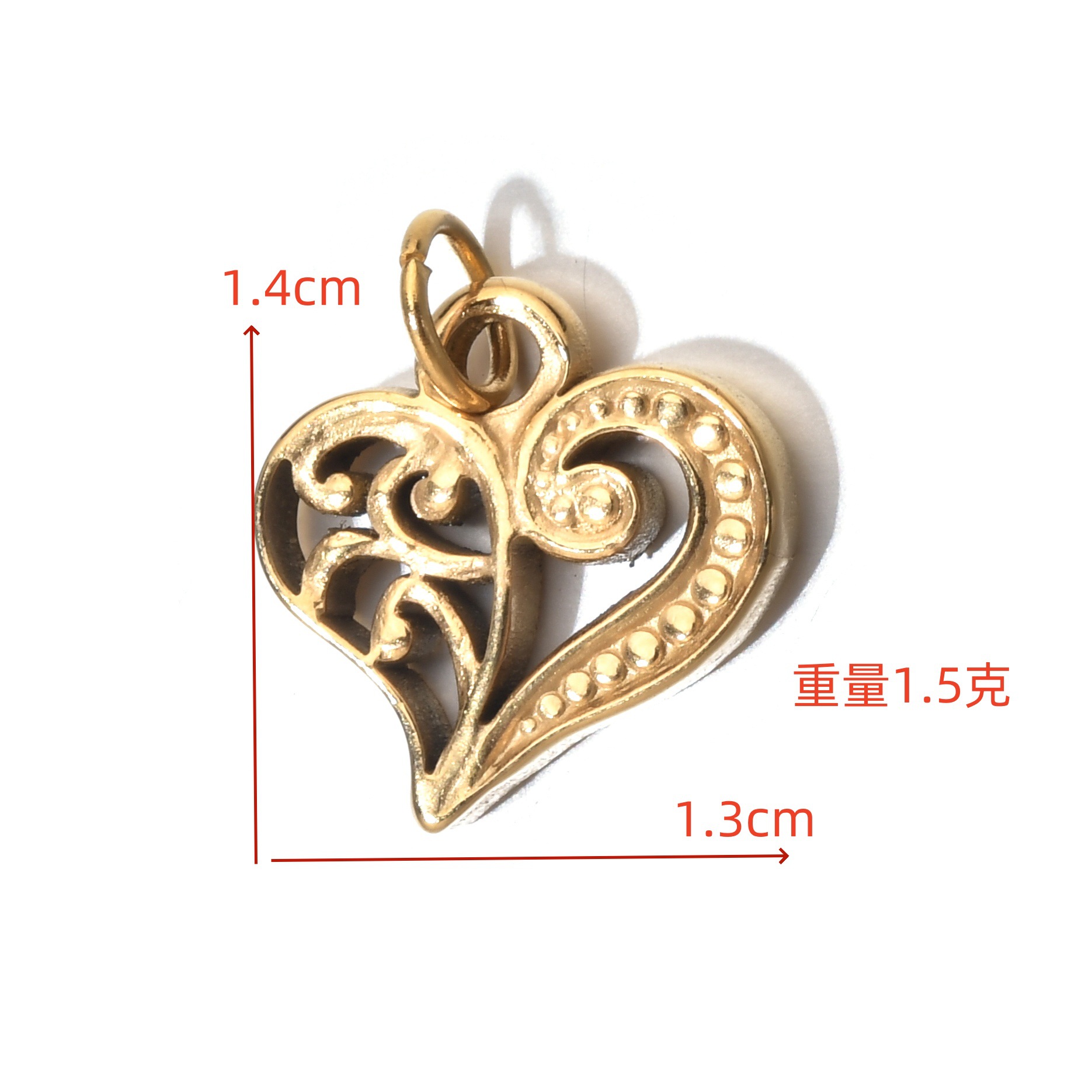 2g Weight None Bag Accessories Type Pendant Jewelry Making Type DIY Ornament Accessories Classification 1 Piece Quantity 304 Stainless Steel Material Sun, Heart Shape, Butterfly Pattern All Seasons Season Plating Design Retro Style 1 Piece 304 Stainless Steel Sun Heart Shape Butterfly Pendant 2