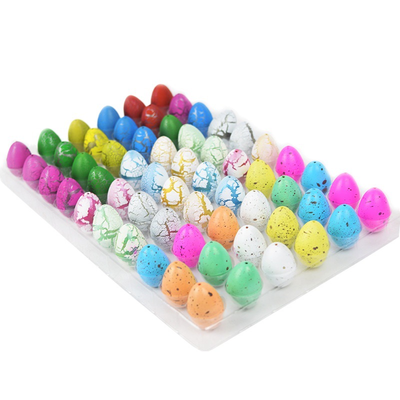 Cross-Border Dinosaur Eggs Soaked in Water to Enlarge Hatching Eggs Small Dinosaur Children's Small Dinosaur Toys Simulation Model Factory Wholesale