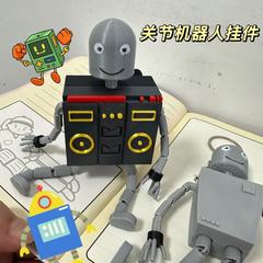 【跨境新品】机器人之梦动漫模型手办再见机器人小狗电影周边立体
