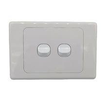 澳式开关控制面板 2  gang two way Wall Light Switch 开关模块
