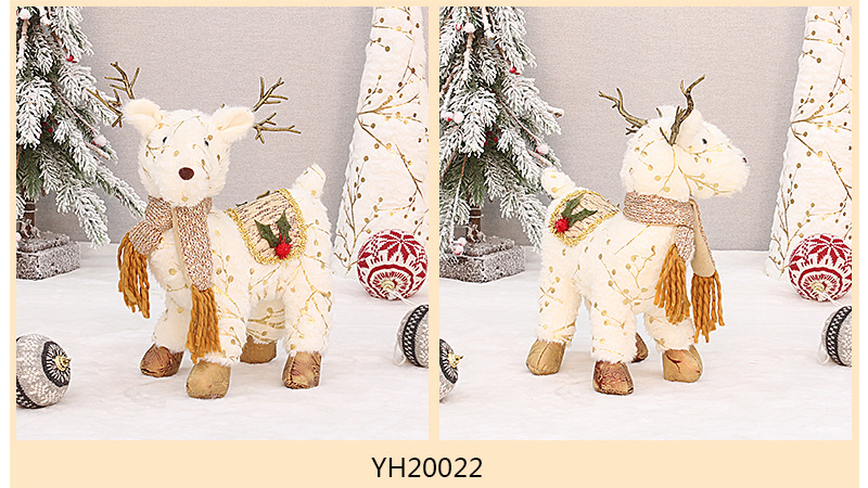 Christmas Cute Elk Cloth Polyester Party Ornaments 1 Piece display picture 4