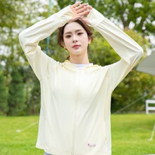 2025新款情侣休闲连帽防晒衣长款轻薄防紫外线宽松百搭防晒服批发