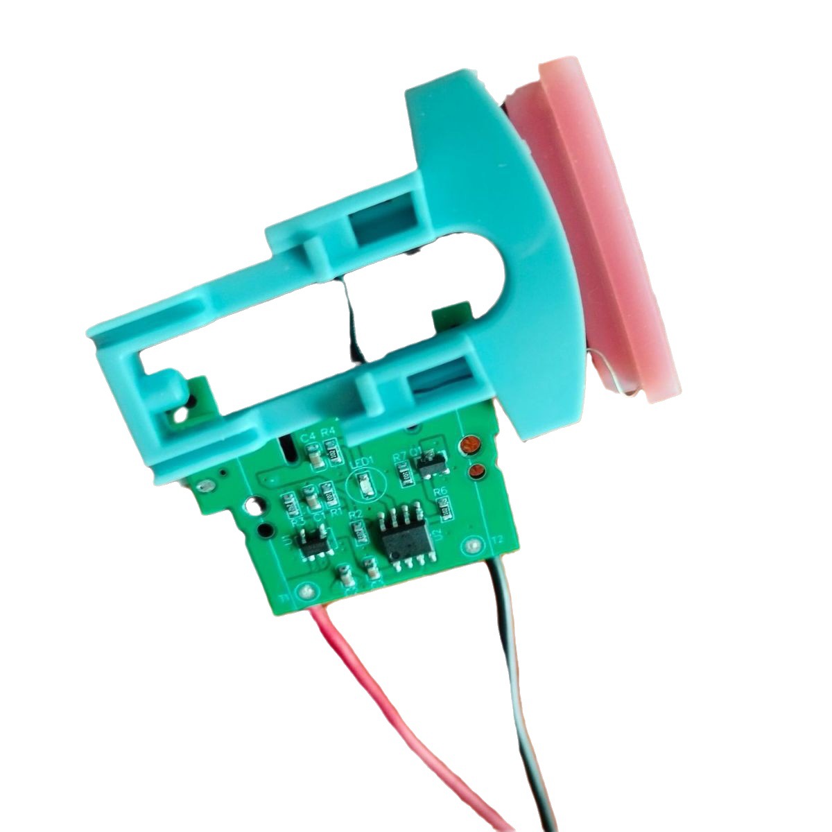 LED落地台灯触摸七彩调光PCBA方案开发，2.4G遥控台灯设计生产