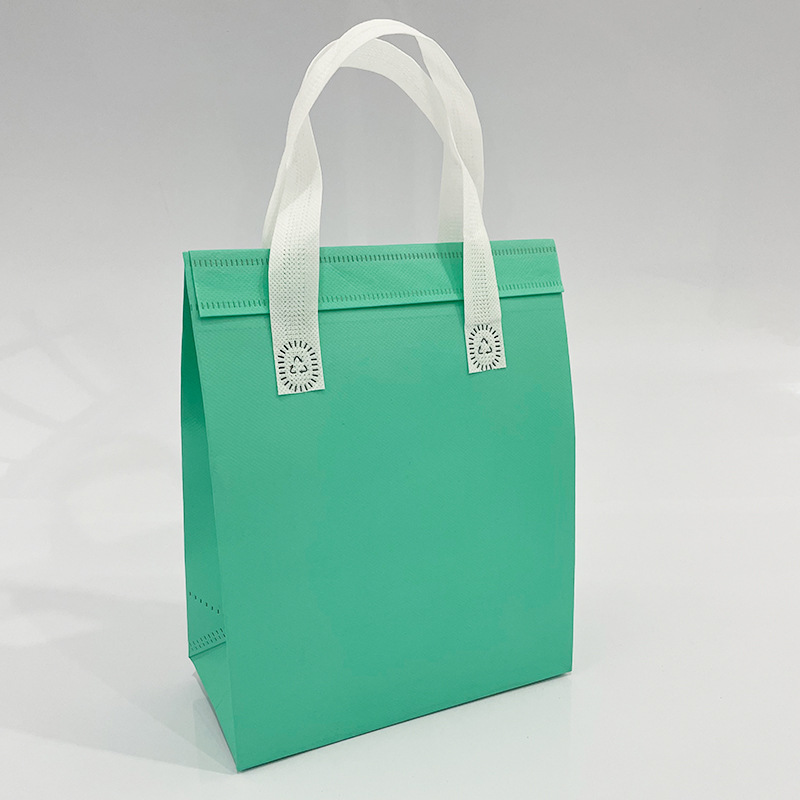 Para llevar bolsa de embalaje al por mayor catering papel de estaño bolso postre leche té bolsa de aislamiento logotipo personalizado barbacoa para llevar bolsa