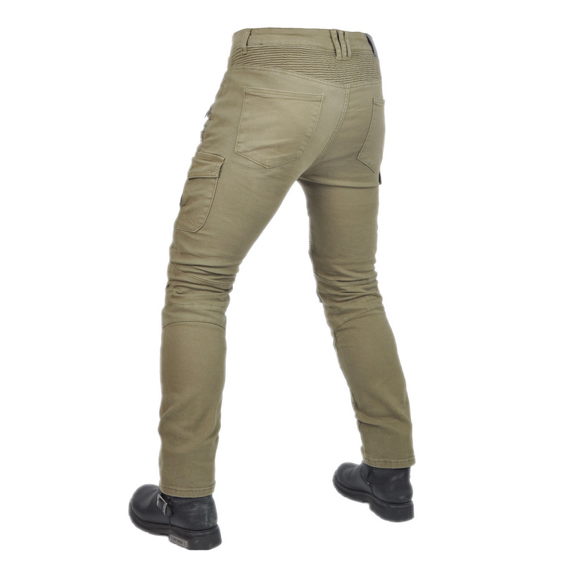 2024 nuevos jeans de motociclismo pantalones de carreras correa de cremallera de motociclismo anticaída pantalones de caballero