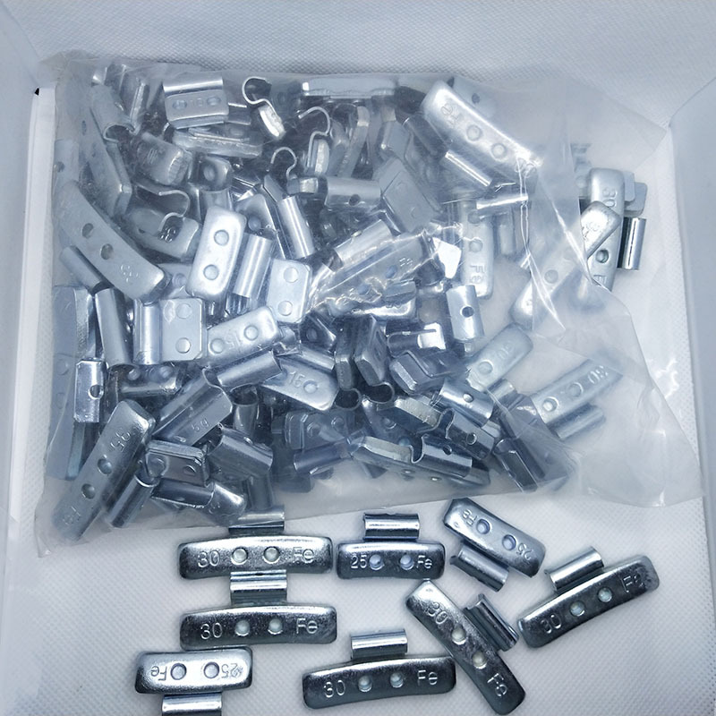 汽车轮胎钢圈铝圈动平衡块敲打挂钩式卡扣卡勾式粘贴平衡块