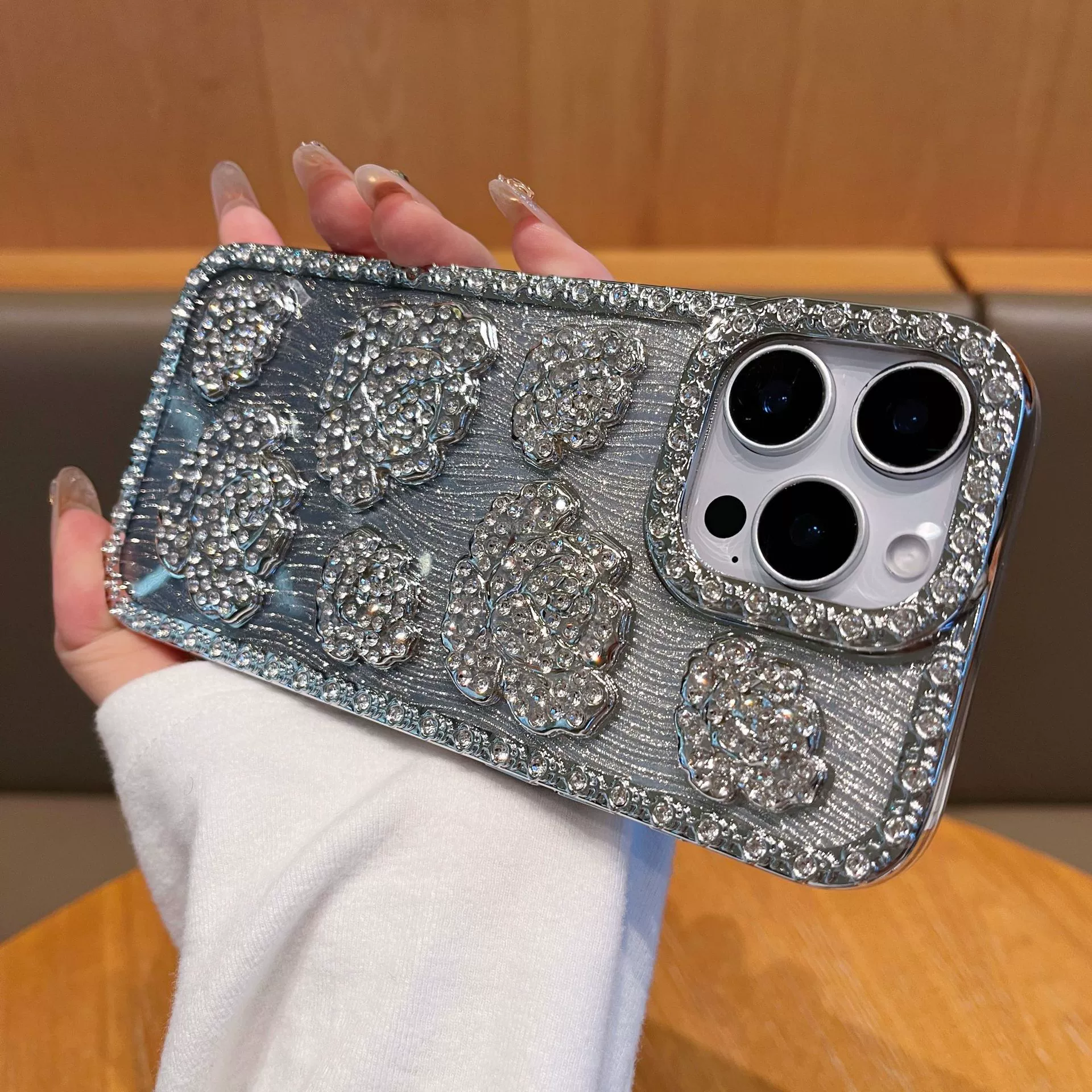 Чехол для телефона совместимый с Apple, iPhone 16, защитный чехол, градиент, iphone, 17promax, защита от падения