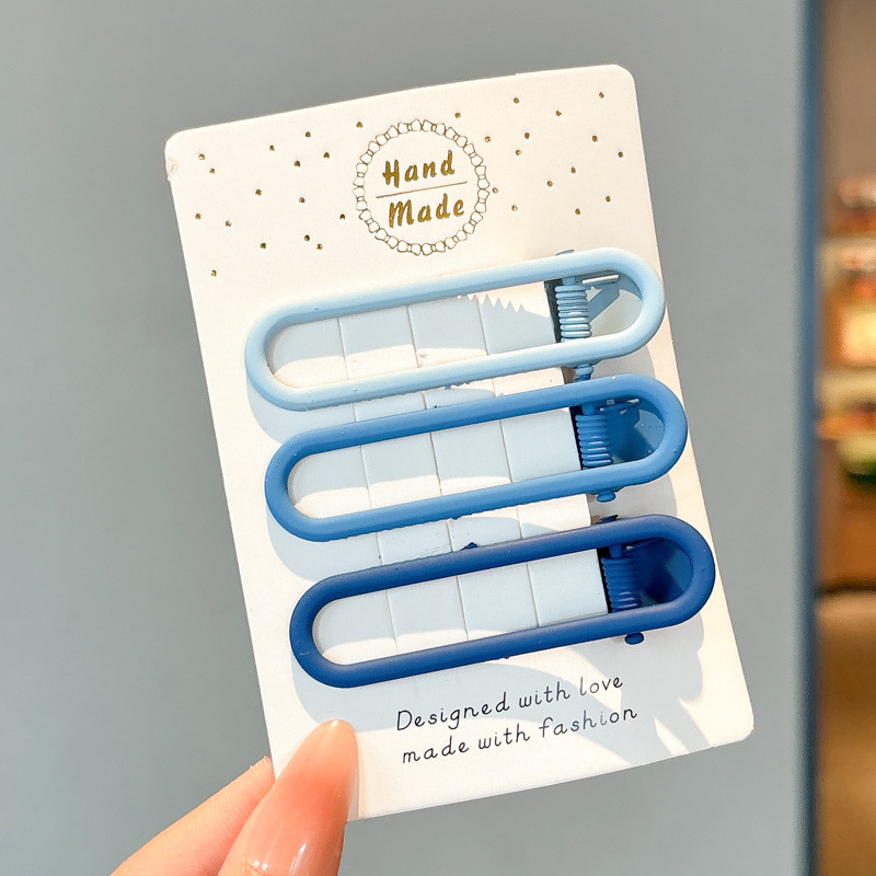 La nueva horquilla de dopamina rosa, la horquilla de flequillo lateral de alta calidad, los accesorios para el cabello de principios de primavera dulces y lindos, la pinza lateral de todo fósforo