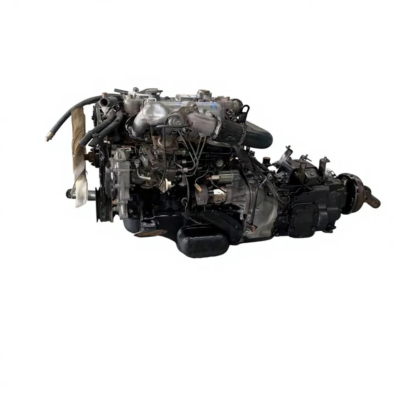Isuzu Suitable for Second-Hand Diesel Engines 4-Cylinder 4Jb1 Engine Turbo 4Jb1T Diesel Engine