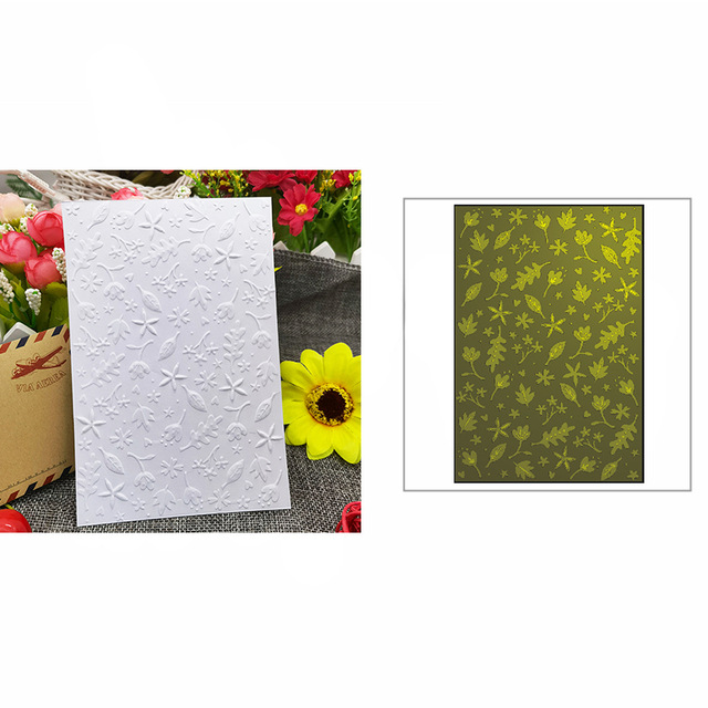 3D textura clip de plástico cóncavo-convexo molde de gofrado cóncavo-convexo Plantilla de gofrado placa DIY grabado clip de impresión material de diario