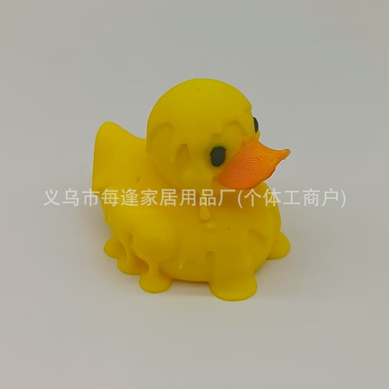 每逢3D打印农场生气鸭融化鸭流汗鸭肌肉鸭站立鸭跨境爆款玩具装饰|undefined