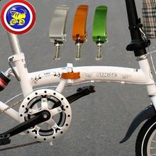 折叠自行车快拆杆锁扣螺丝铝合金 单车折叠处连接杆锁紧螺母配件