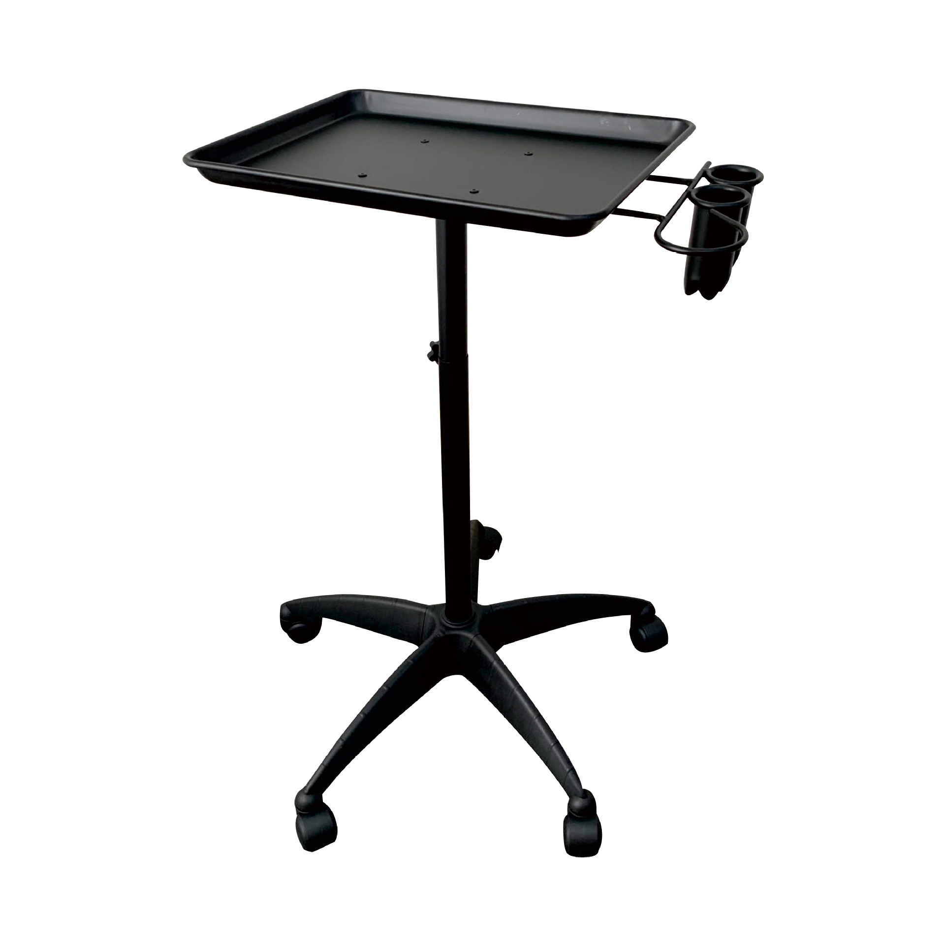 Bandeja de peluquería explosiva transfronteriza Estante de almacenamiento móvil ajustable Carro de herramientas Peluquería Carro de salón