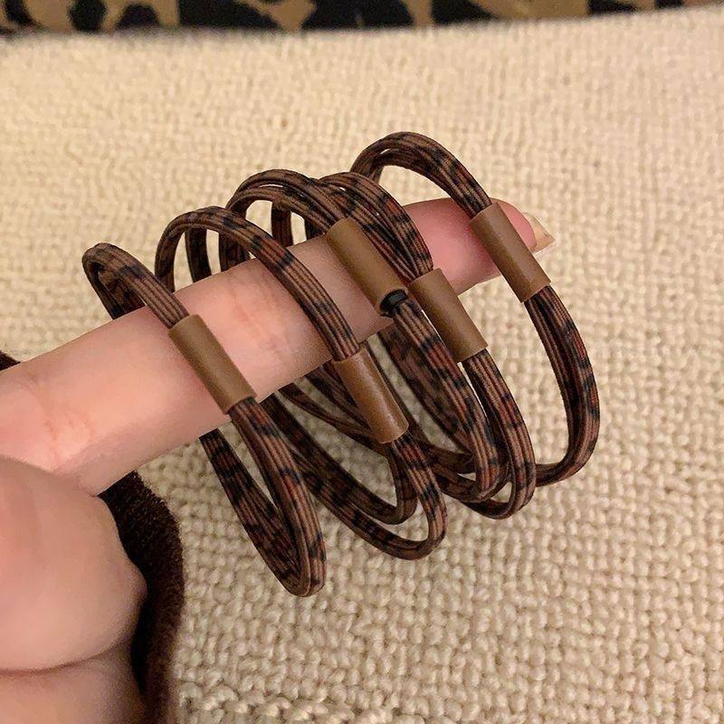 Coleteros, gomas para el pelo para niñas, alta elasticidad y durabilidad, para atar el cabello, nuevos accesorios para el cabello elegantes 2025
