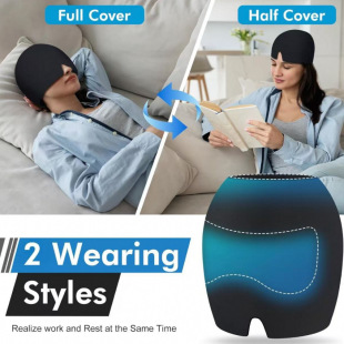 Amazon's Hottest Gel Ice Cap Ice Eye Mask Facial Hood Ice Solid Gel Hood Ice Cap