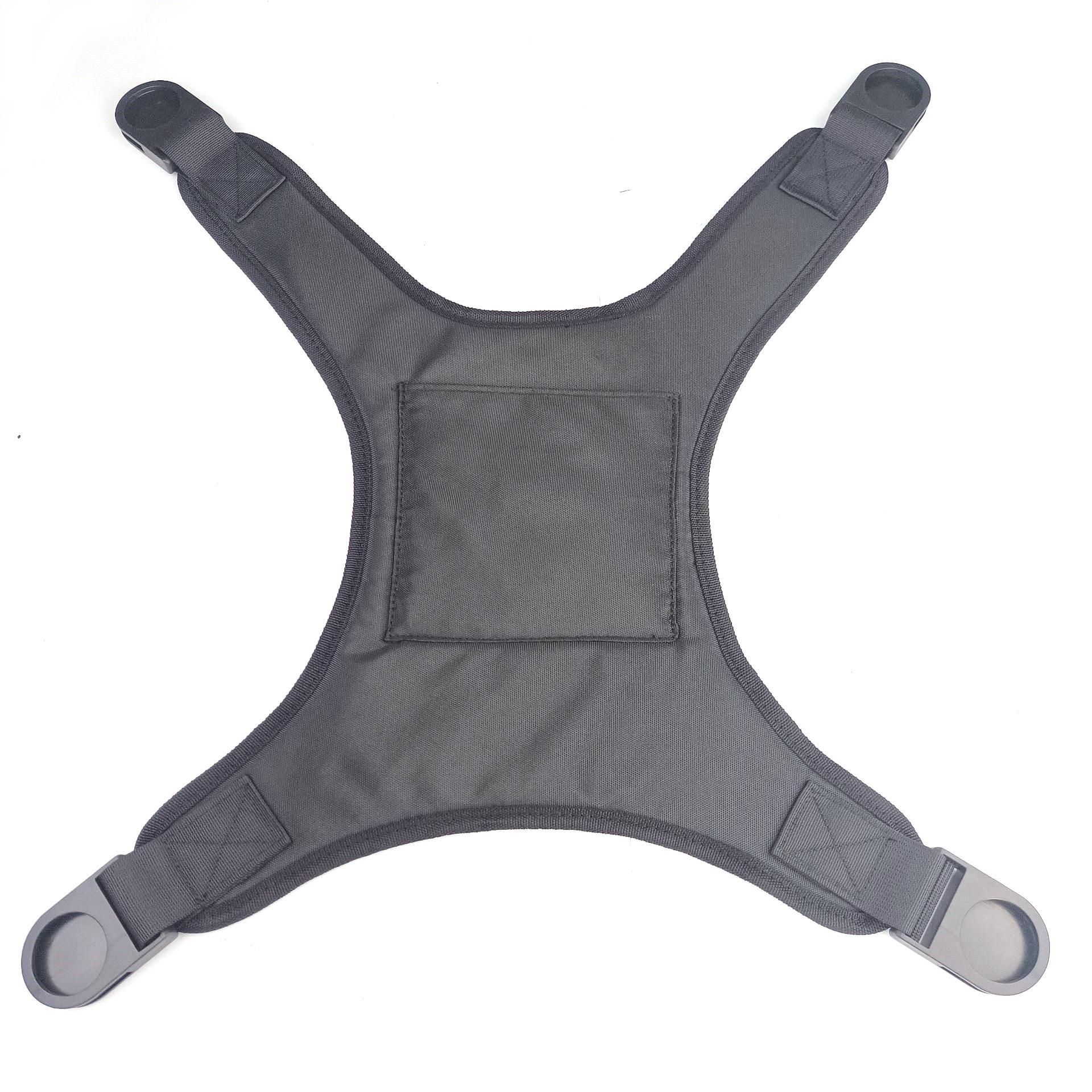 En stock suministro de silla de ruedas cinturón de seguridad pacientes de rehabilitación de ancianos silla de ruedas taburete trasero fijo cinturón de seguridad auxiliar