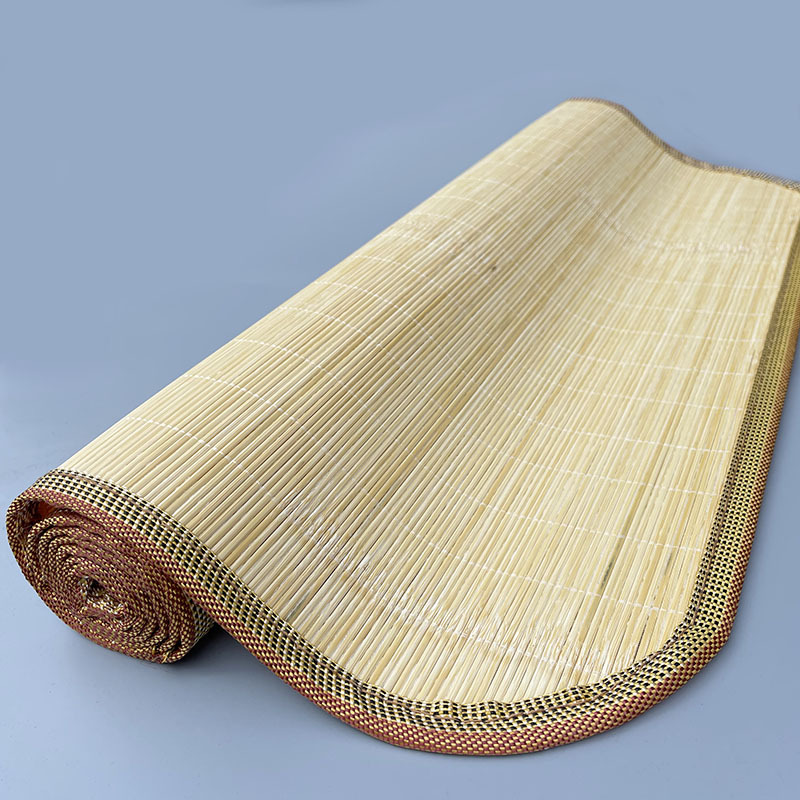 2.2 Extra Fine Green Burr-free True Color Kindergarten Summer Mat Children's Crib Bamboo Mat Breathable Bamboo Mat for Children