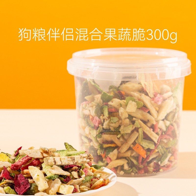 300g crujiente de frutas y verduras de varios sabores