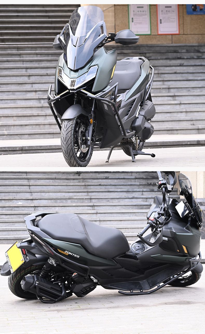 Suitable for Shengshi 150X Bumper Exhaust Bar Anti-Collision Anti-Fall Protection Bar Full Surround Front and Rear Guard Bar Modification Accessories