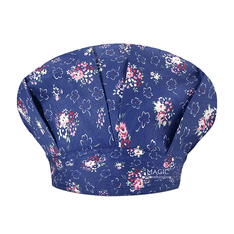Tapa de operación directa de fábrica impresión femenina pequeño animal lindo sombrero de enfermera algodón salón de belleza odontología oral sombrero