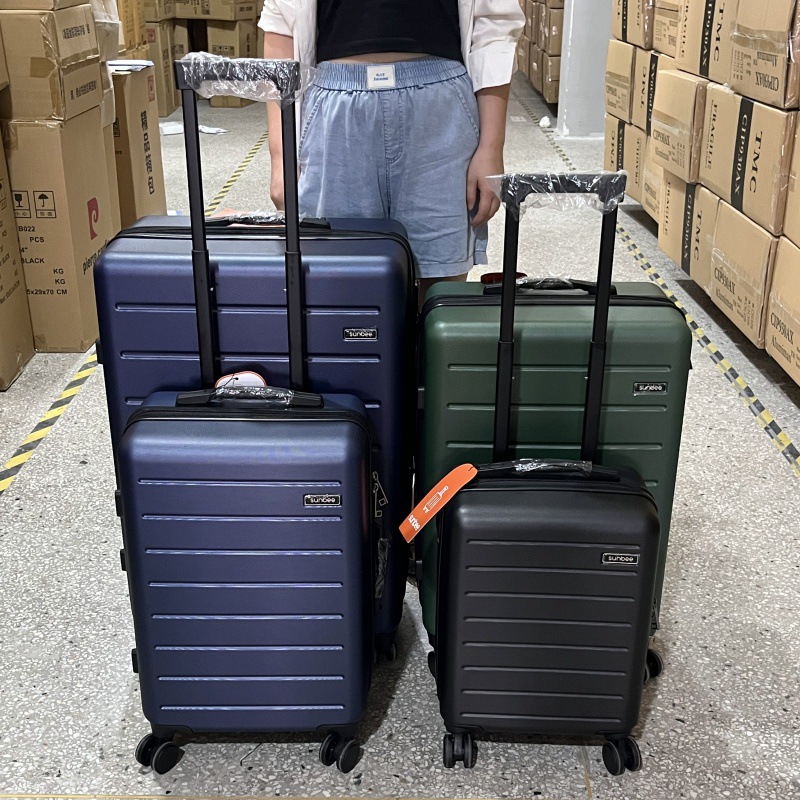 Maleta con ruedas universales de 20 pulgadas para hombre, maleta con cremallera a prueba de explosiones, equipaje de cuatro piezas de exportación de comercio exterior