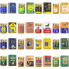 タイの草の膏のタイのトラの膏の卸売りの皮膚の清涼な露店は皮膚のさわやかな涼しい油の卸売りをマッサージします。