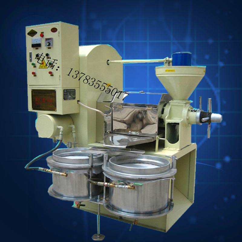 供应大豆榨油机 冷热两用花生米糠榨油机 100型热榨螺旋榨油机