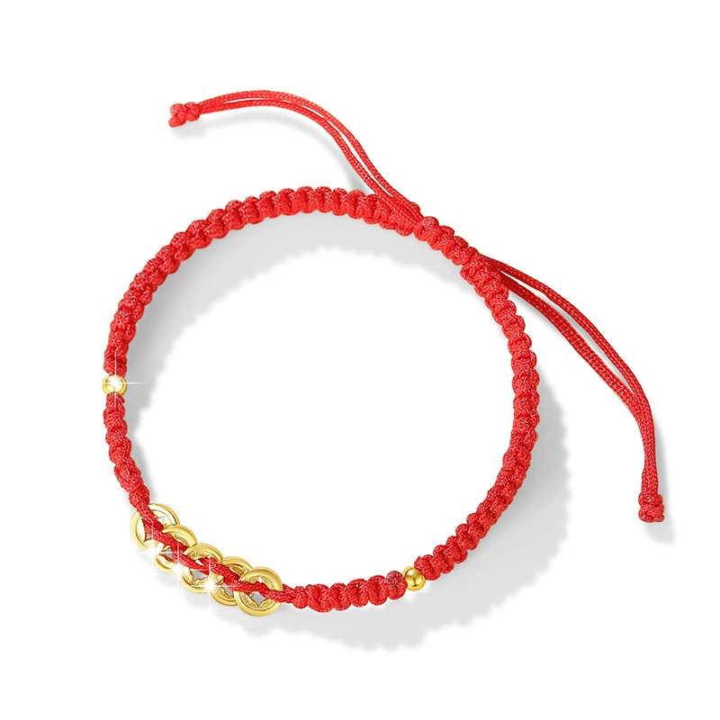 Медная bracelet для любимых мужчин и женщин, украшение, монеты, серебро пробы 925, китайский стиль, подарок на день рождения