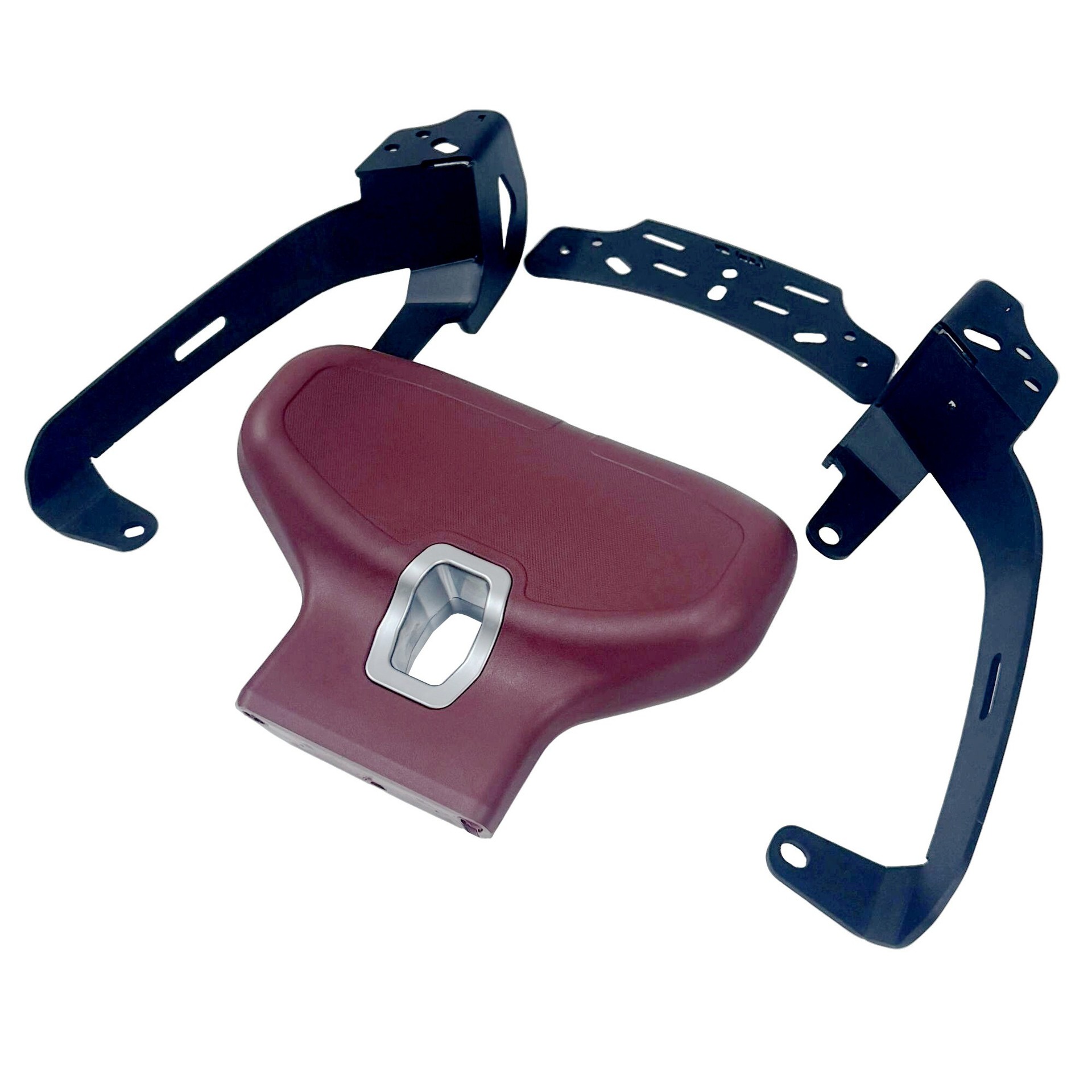 Suitable for Haojue Lumi125 Modified Rear Backrest, Rear Seat Lumbar Support, Passenger Backrest, Humpback Backrest, Cushion