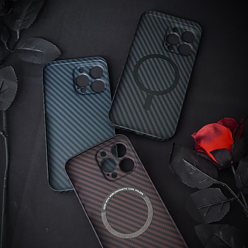 For iphone15pro ultra-thin mobile phone case 14plus carbon fiber tpu anti-drop mobile phone case apple protective case