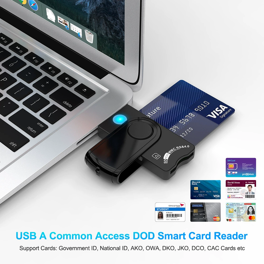 Кросс-борт USB2.0 банковская карта налоговый возврат IC смарт карта SD TF SIM MMC карта многофункциональный считыватель карт