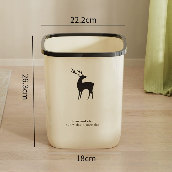 Large cream white-deer style