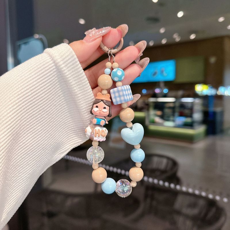 Ins Cartoon Cute Doll Handmade Beaded Versatile Mobile Phone Case Hanging Chain Key DIY Bracelet Ccd Camera Hanging Chain Ins Cartoon Cute Doll Handmade Beaded Versatile Mobile Phone Case Hanging Chain Key DIY Bracelet Ccd Camera Hanging Chain