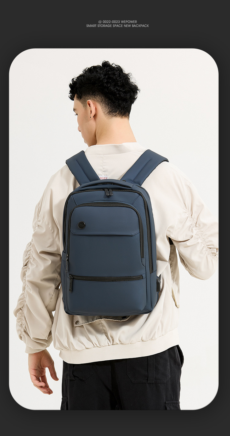 WEPOWER's new multi-functional business commuting computer backpack with USB and a large-capacity men's backpack undefined