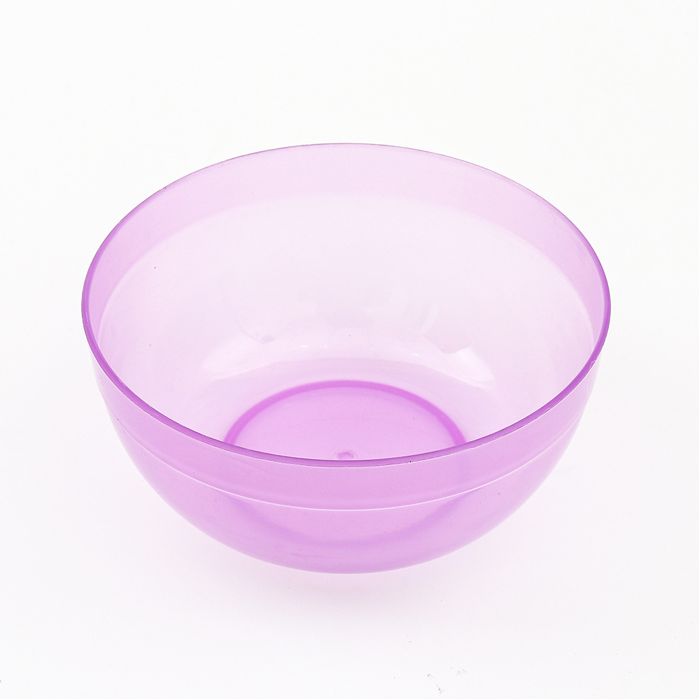 Transparent purple face mask