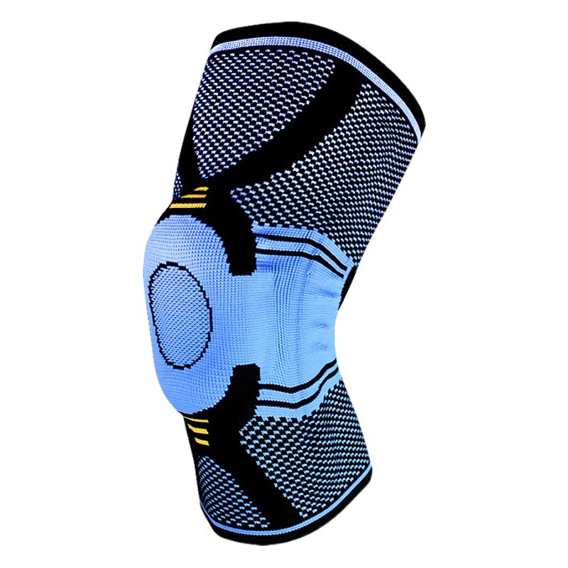 Silicona amortiguador deportes rodillera baloncesto corriendo primavera apoyo montañismo al aire libre ciclismo de punto Arte Alemán equipo de protección