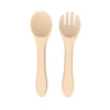 Soft fork spoon-Beige