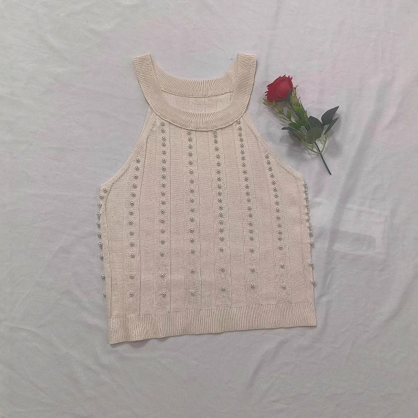 Summer New Style Pure Desire Sweet Sexy Sexy Short Halterneck Unique Chic Tube Top Camisole Sleeve Top for Women