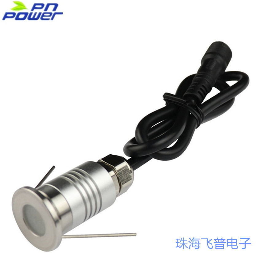 LED地埋灯12V24V1W IP67广场花园 景观 灯游泳池 桥梁IP67地埋灯